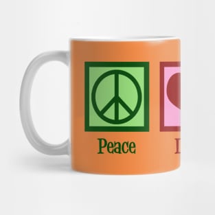 Peace Love Halloween Mug